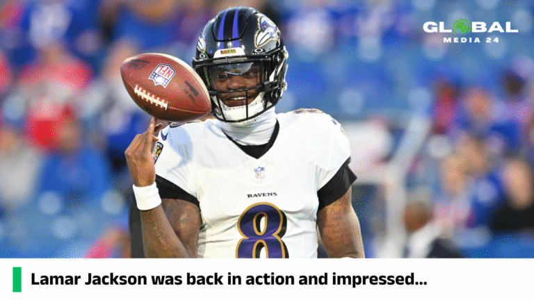 Lamar Jackson was back in action and impressed... (1)