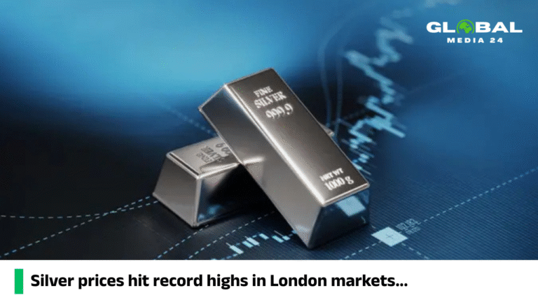 Silver prices hit record highs in London markets... (1)