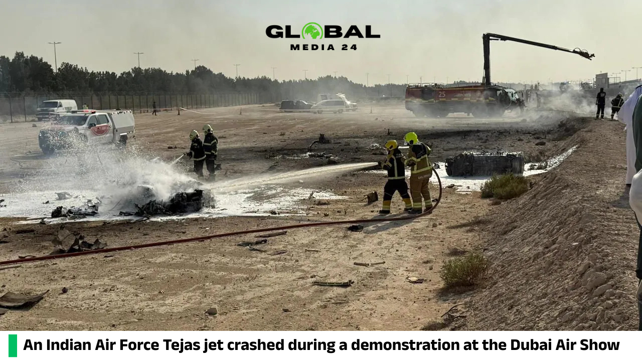 Tejas jet crashed during a performance at the Dubai Air Show, in which its pilot died