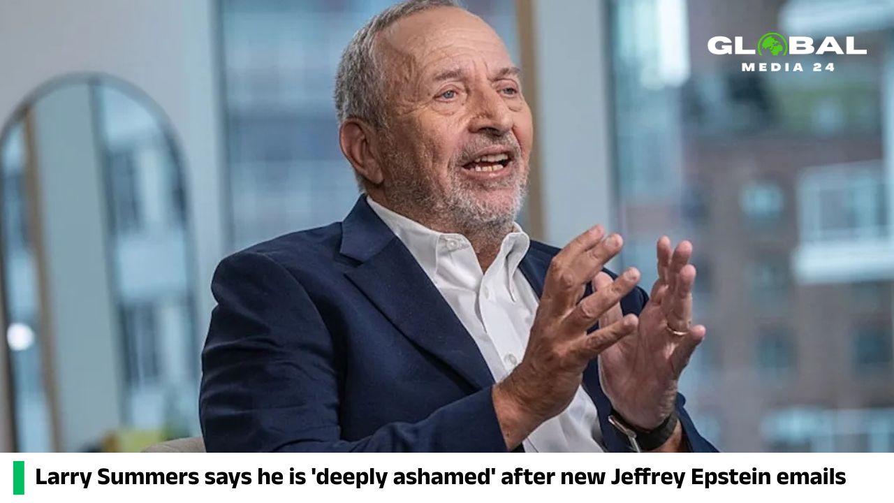 Larry Summers says he is ‘deeply ashamed’ after new emails from Jeffrey Epstein and will now take a break from public life due to his Epstein ties.
