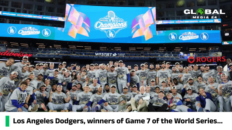 Los Angeles Dodgers, winners of Game 7 of the World Series... (1)