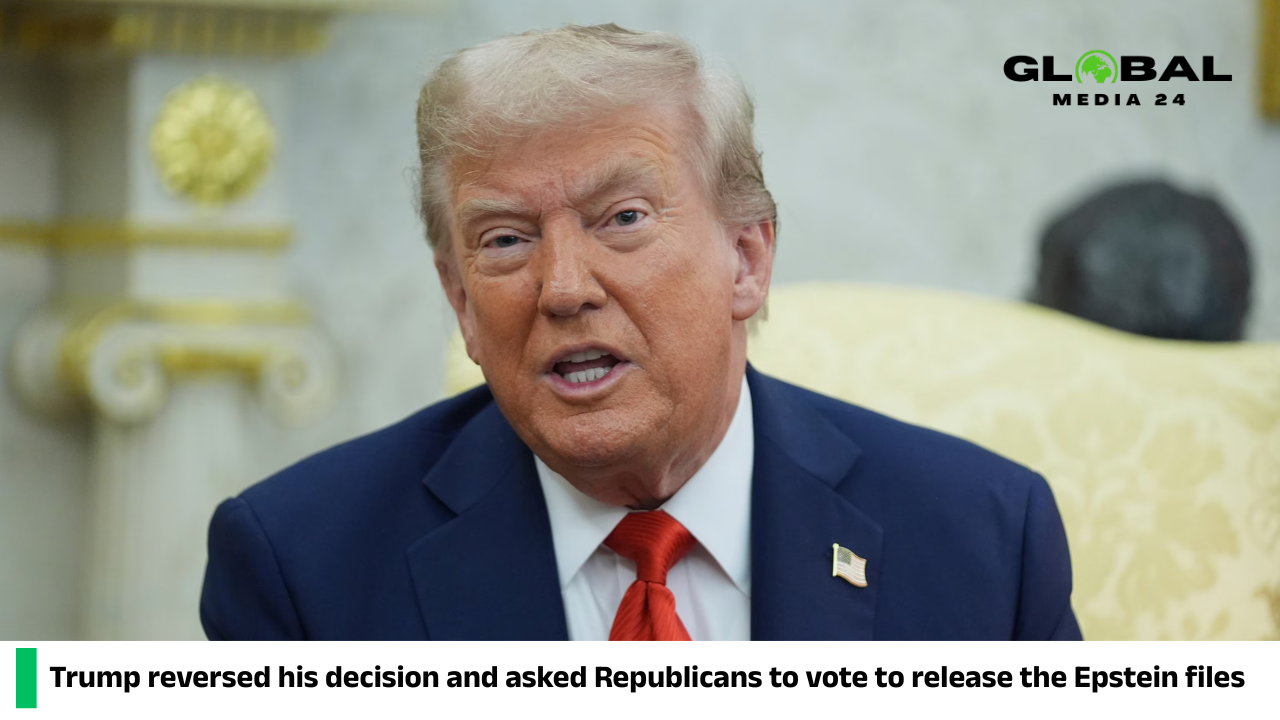 Trump reversed his decision and asked Republicans to vote to release the Epstein files