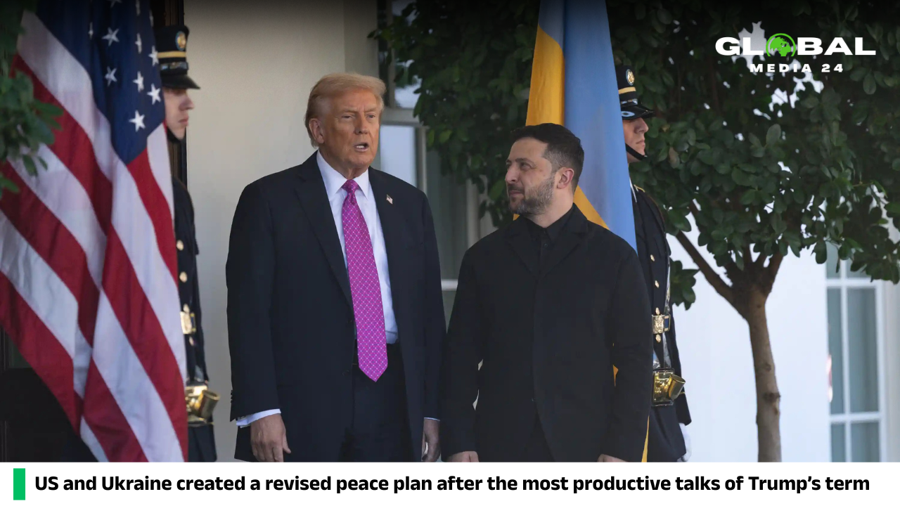 The US and Ukraine have drawn up an updated peace plan after the most productive talks of Trump’s tenure