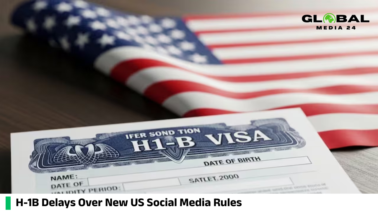 Many Indians are seeing their H-1B visa appointments pushed back due to new U.S. social media regulations