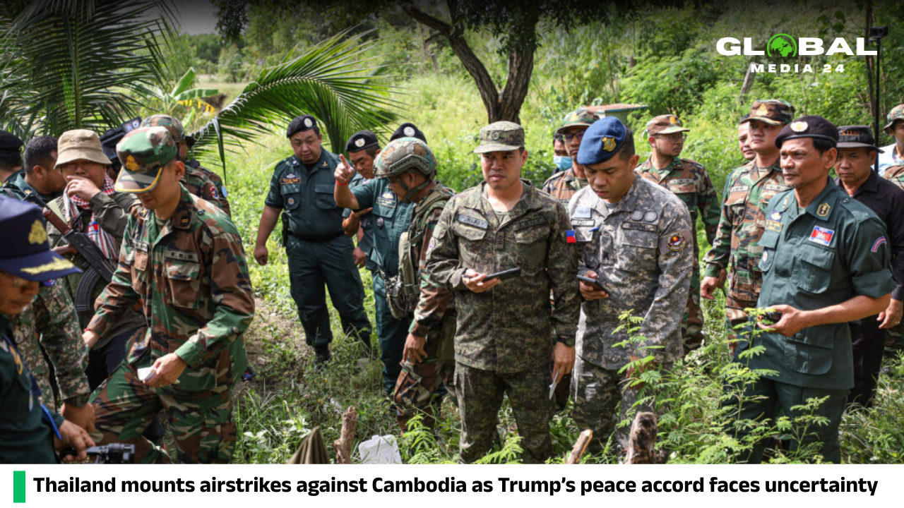 Thailand mounts airstrikes against Cambodia as Trump’s peace accord faces uncertainty