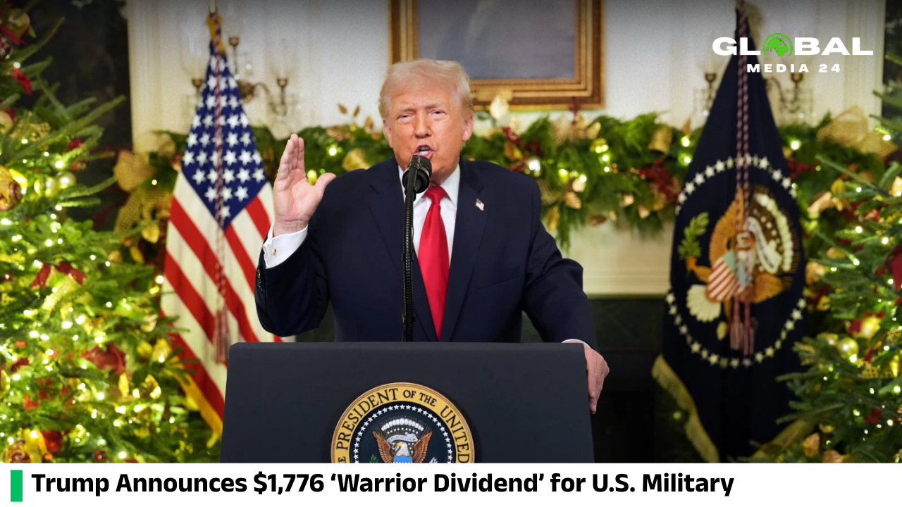 Trump announces a $1,776 ‘warrior dividend’ for U.S. service members in a nationally televised speech