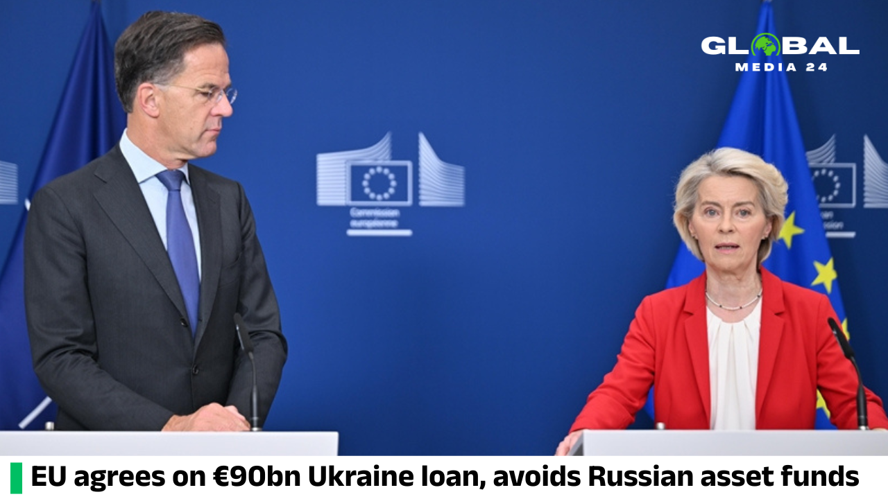 EU nations agreed to provide Ukraine with a €90bn loan without tapping frozen Russian assets