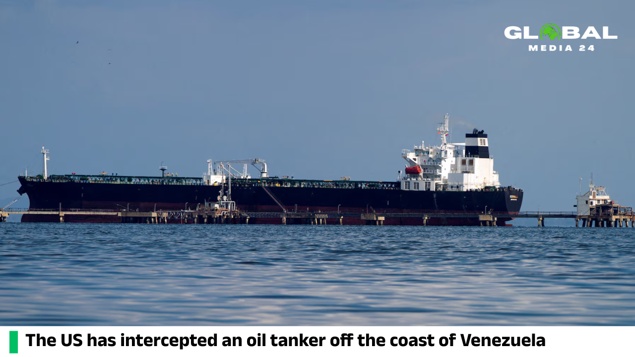 Trump says the US has intercepted an oil tanker near the Venezuelan coast