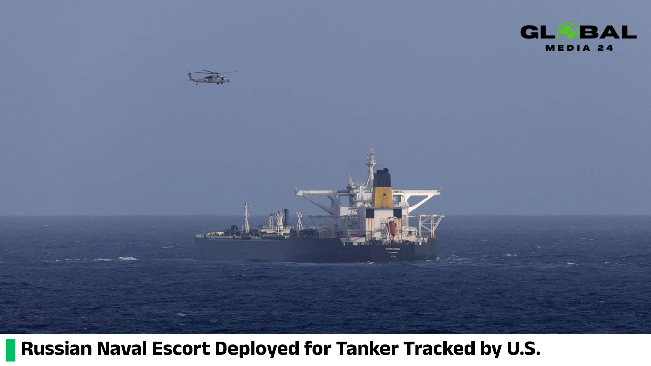 Russian Navy Moves to Protect Oil Tanker Pursued by U.S.