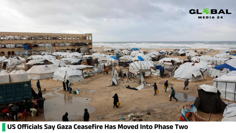 US officials said the second phase of the Gaza ceasefire has commenced