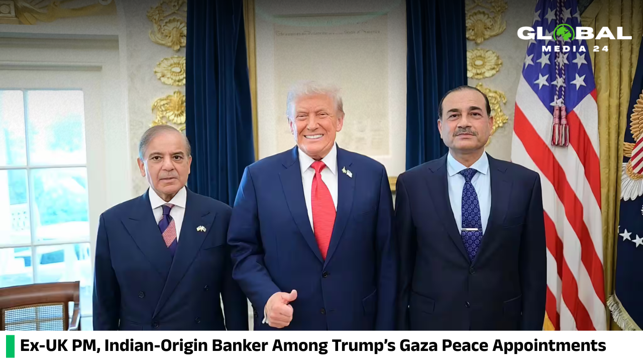 Trump’s Gaza Peace Picks Include Ex-UK PM, Indian-Origin Banker
