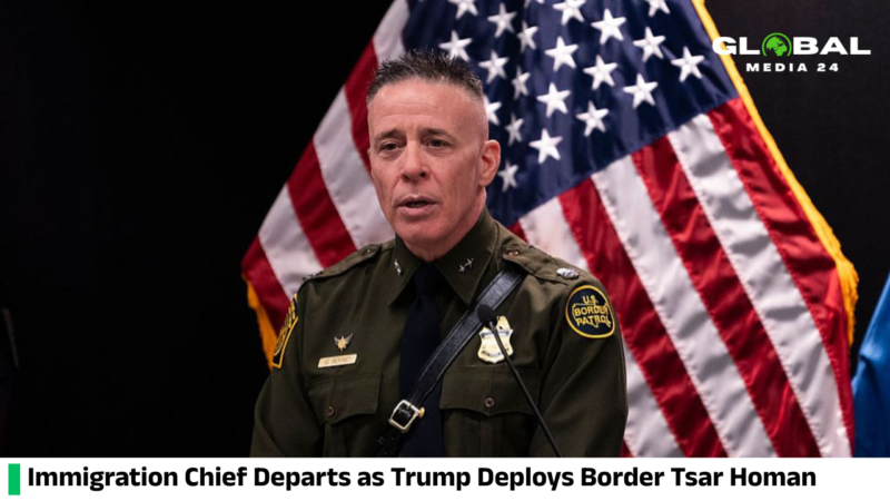 The immigration chief departs Minneapolis while Trump sends border tsar Tom Homan to the site