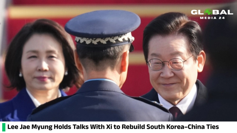 South Korean leader Lee Jae Myung holds talks with China’s Xi Jinping in an effort to rebuild bilateral relations