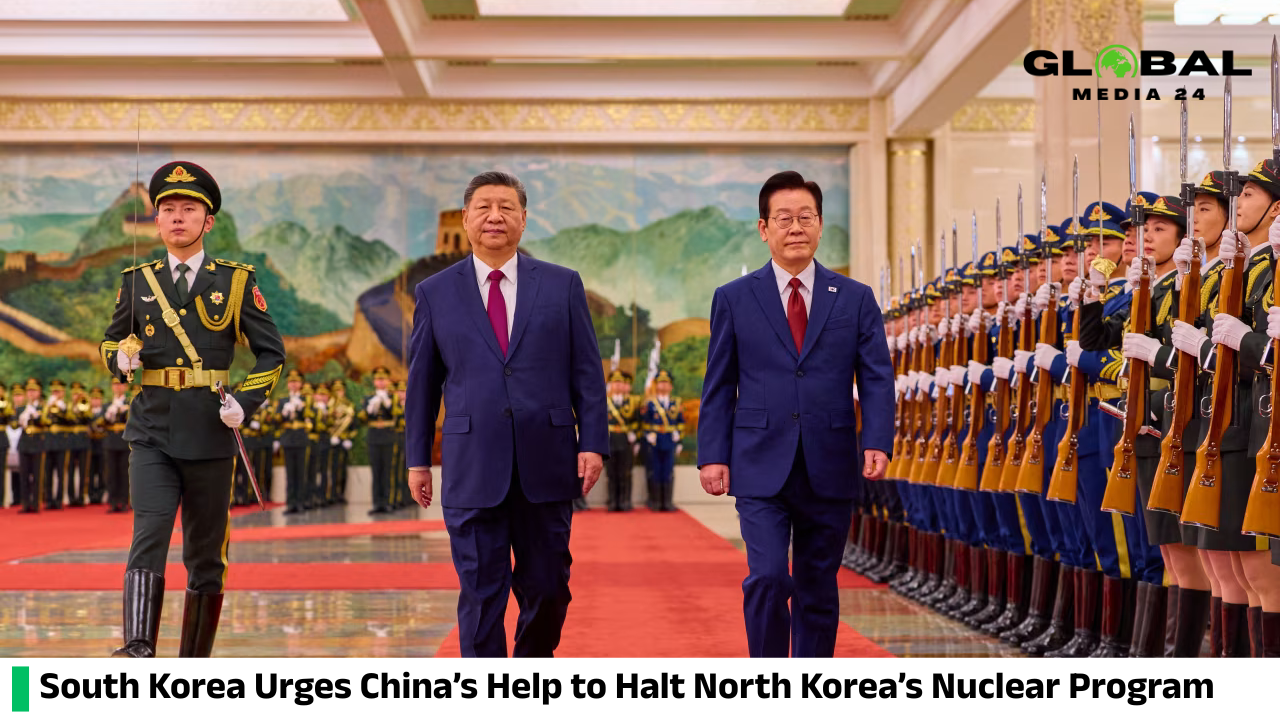 South Korea calls for pausing North Korea’s nuclear program with China’s help in negotiations