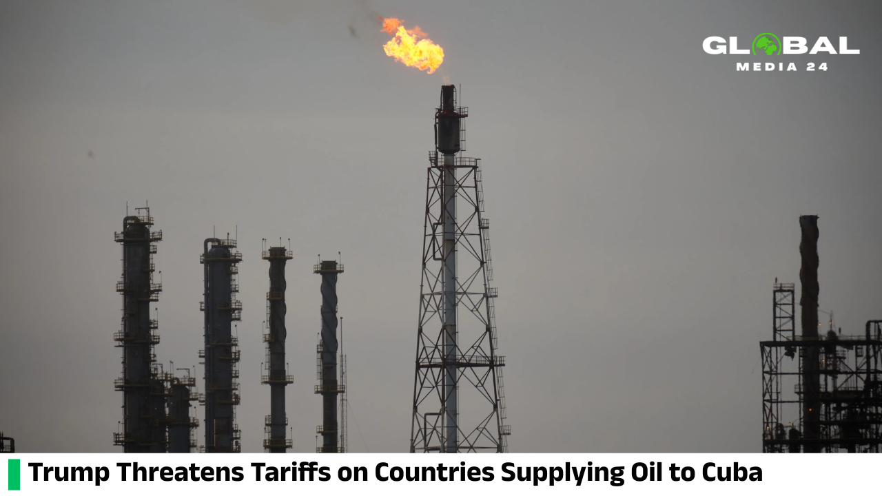 Trump warns of imposing tariffs on nations that export oil to Cuba