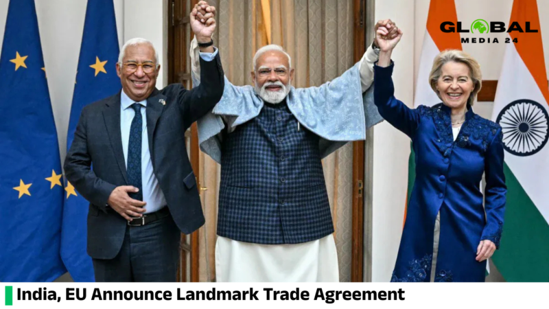 India and the European Union have unveiled a historic trade agreement