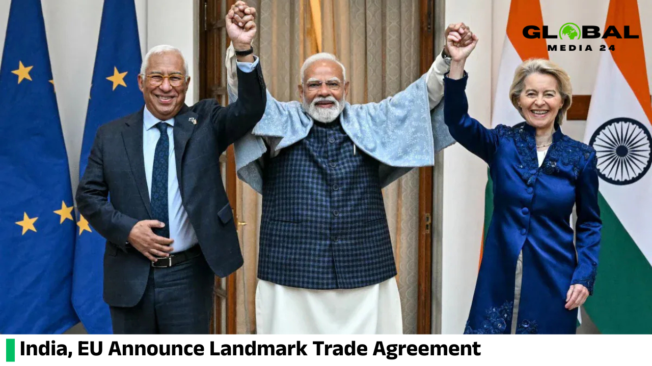 India and the European Union have unveiled a historic trade agreement