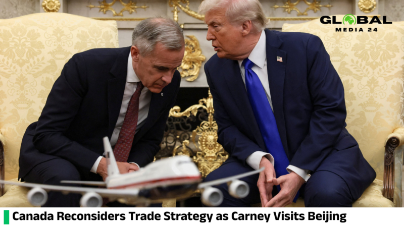 Carney travels to Beijing as Trump’s “America First” policy pushes Canada to reconsider its trade strategy
