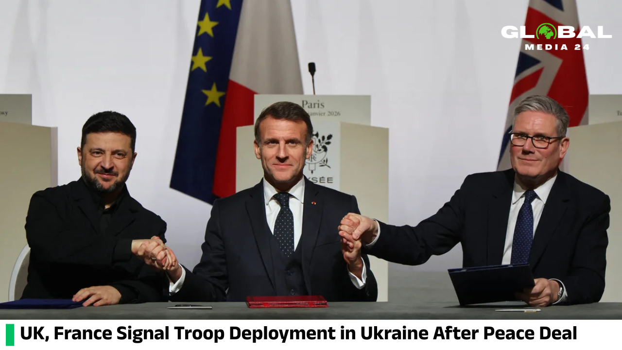 UK and France plan to deploy troops to Ukraine if a peace agreement is reached