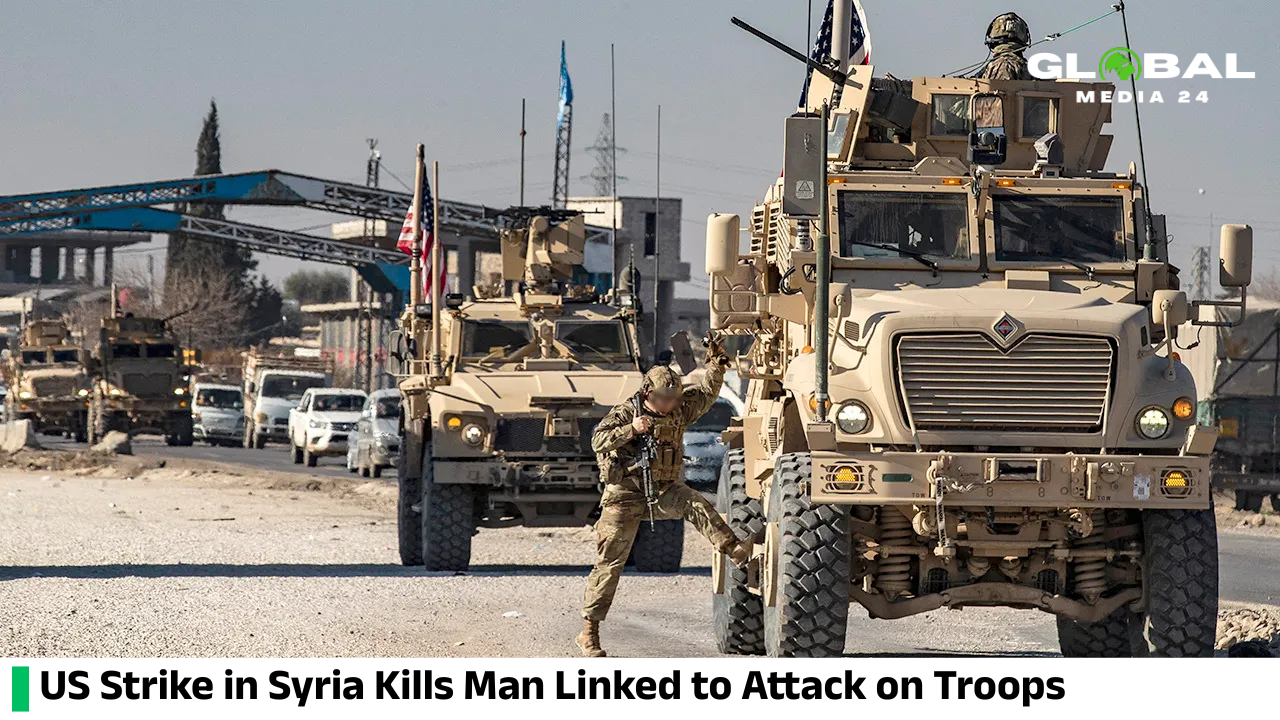 US officials say an American strike in Syria killed a man connected to an attack on troops
