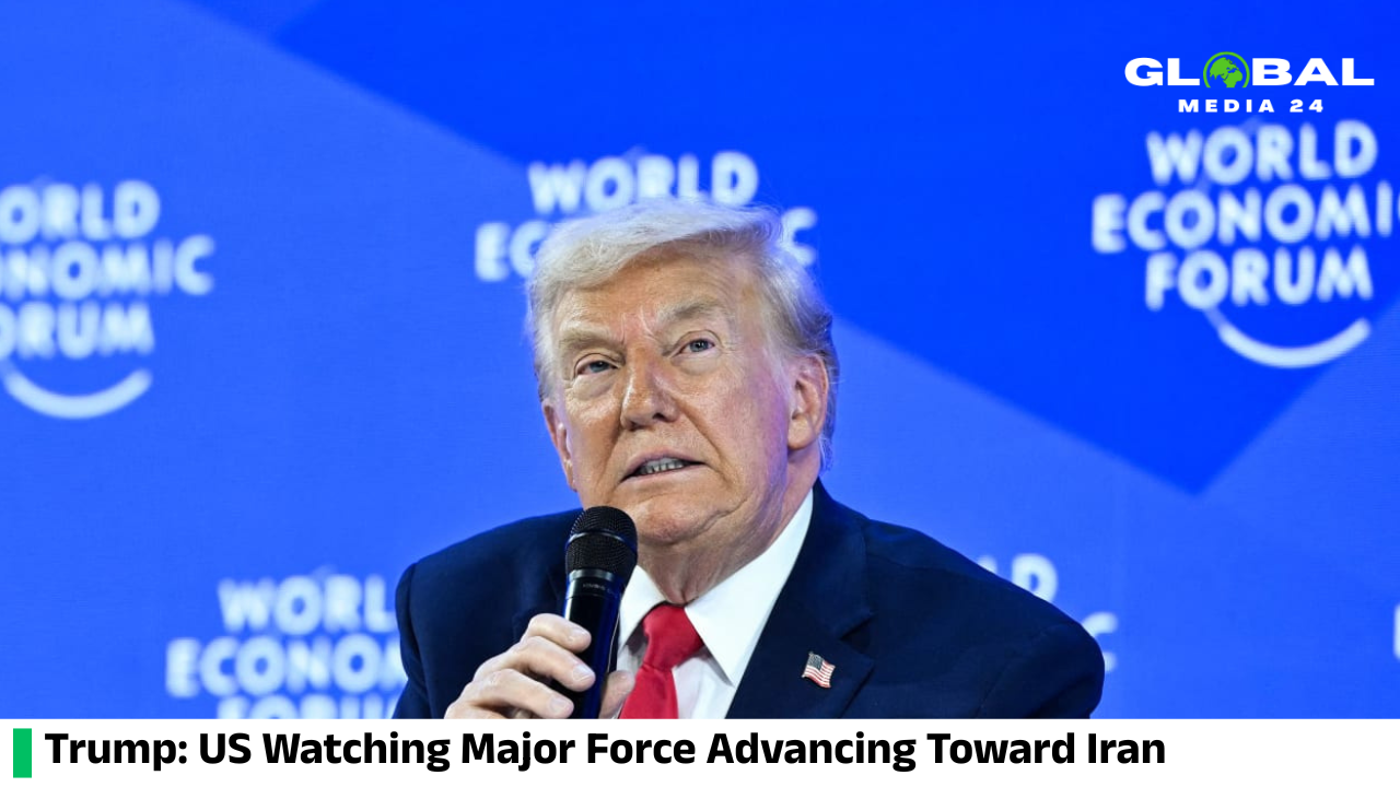 Trump Says US Monitoring Major Force Heading Toward Iran