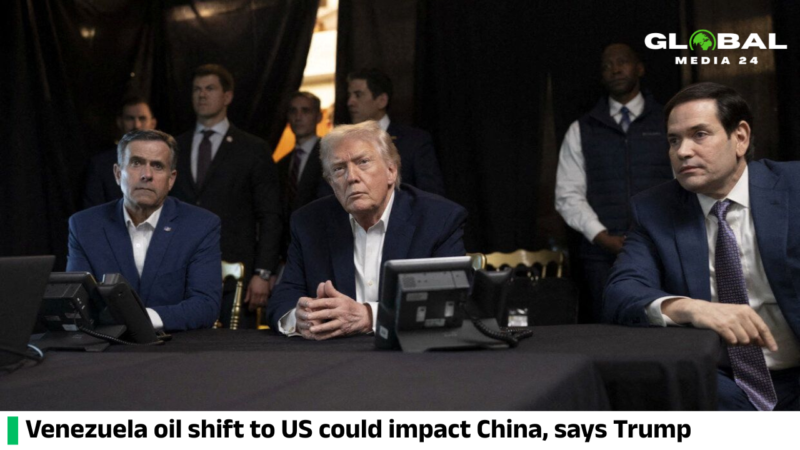 Trump says Venezuela is handing over $2 billion worth of oil to the US, a step that could reduce supplies to China