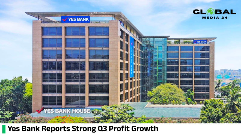 Yes Bank of India posted a sharp rise in third-quarter profits, helped by reduced provisions