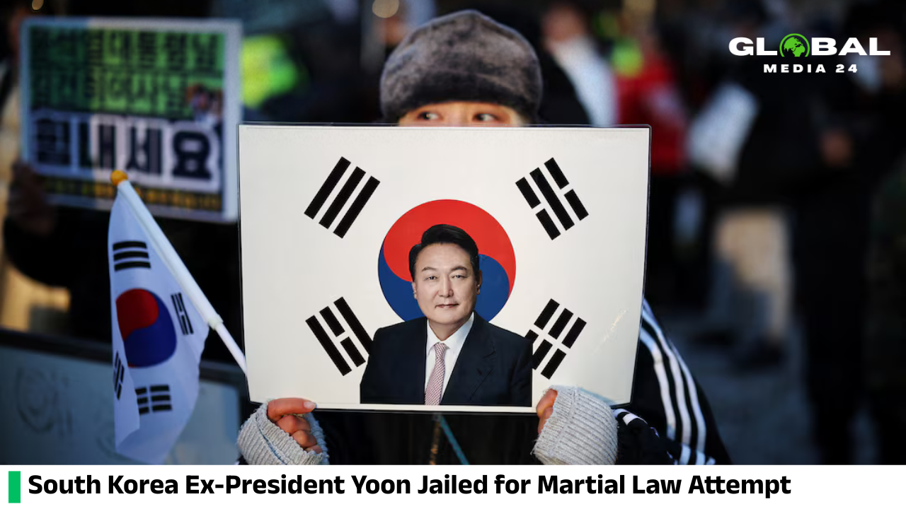 South Korea’s former president Yoon has been sentenced to five years in prison over his attempt to impose martial law