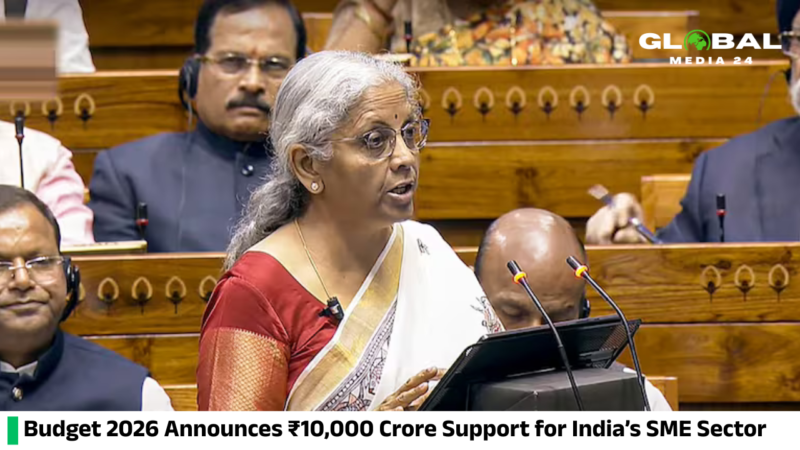 Budget 2026 allocates ₹10,000 crore to strengthen India’s SME sector