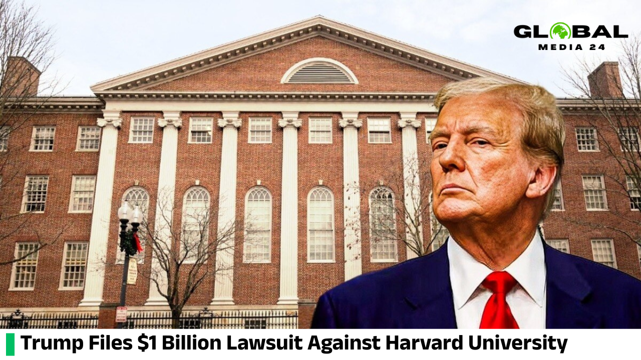 Donald Trump has filed a lawsuit against Harvard University, demanding $1 billion in compensation