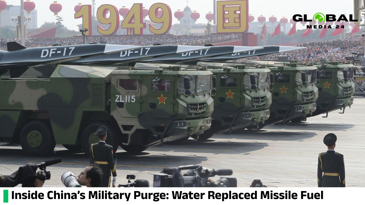 Inside China’s military crackdown: nuclear missiles were reportedly found filled with water instead of fuel