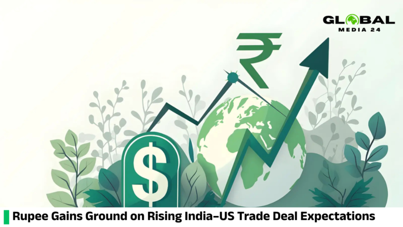 Rupee may gain momentum as hopes rise that an India–US trade pact will attract investors