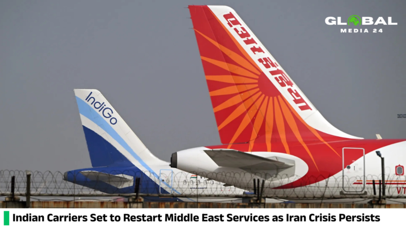 Indian airlines prepare to launch Middle East operations amid the ongoing Iran crisis