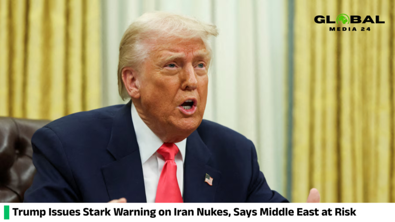 Donald Trump warned that if Iran acquires nuclear weapons, it could devastate the entire Middle East