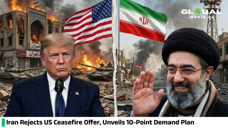 Iran Turns Down US Ceasefire Proposal, Presents 10-Point List of Demands