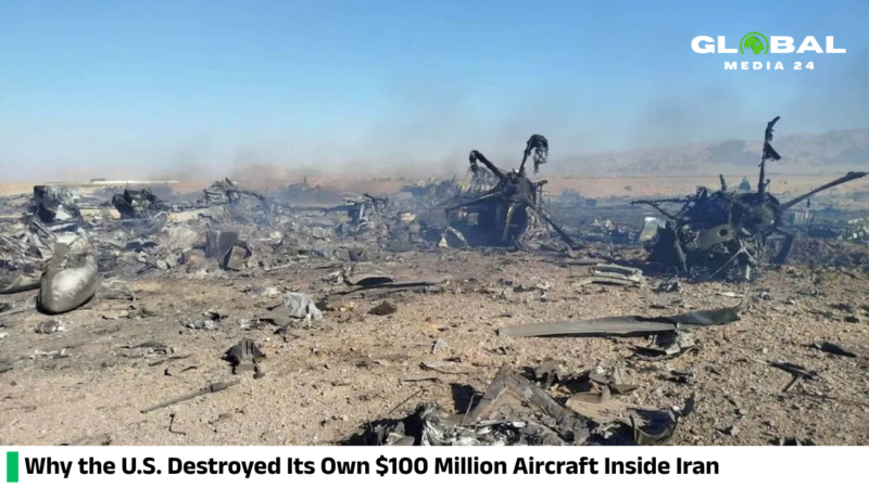 Why the U.S. Military Destroyed Its Own $100 Million Aircraft in Iran