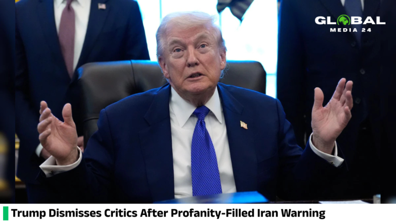 “Don’t Care About Critics”: Trump Responds to Profanity-Filled Post Targeting Iran