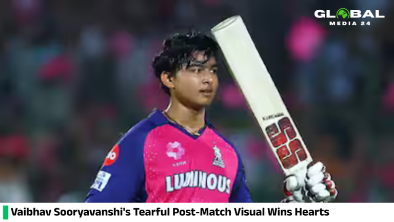 Vaibhav Sooryavanshi's Tearful Post-Match Visual Wins Hearts