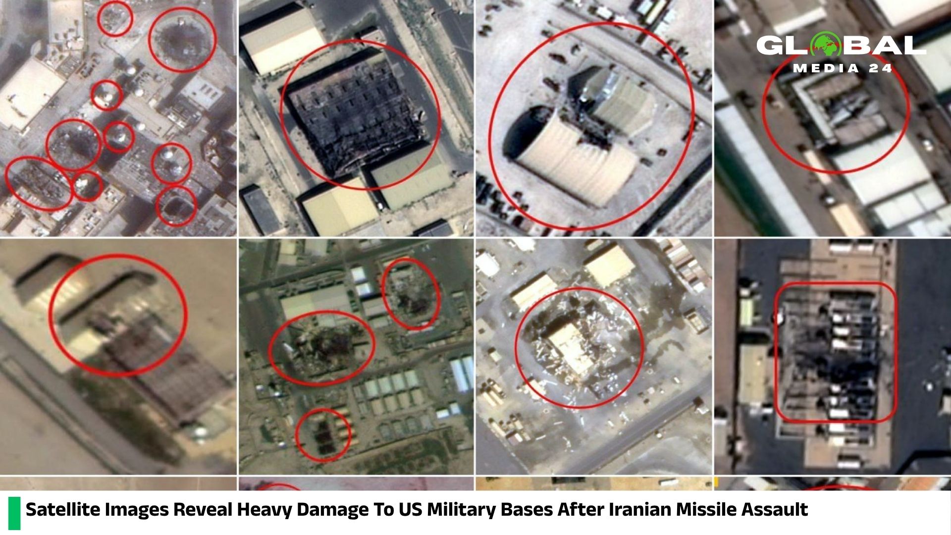 Patriot To THAAD: Satellite Pics Show Damage To 15 US Bases In Iran Strikes
