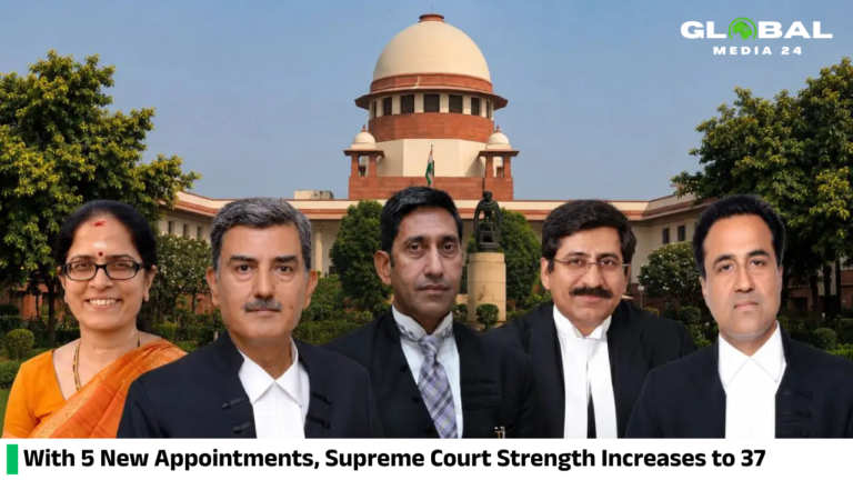 With 5 New Appointments, Supreme Court Strength Increases to 37
