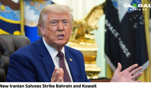Iran Launches Fresh Missile Salvoes Targeting Bahrain and Kuwait